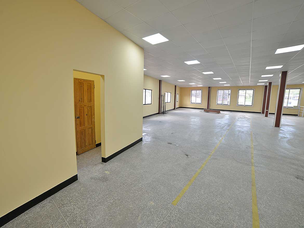 Spacious Commercial Office Space in St James Cornerstone- Large open-plan office space with windows and natural light in St James.