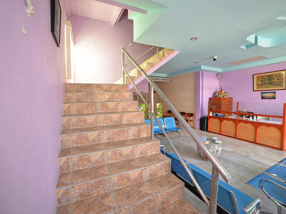 Cornerstone™ Interior at Bonne Aventure Road Cornerstone- Interior staircase and lounge area at Cornerstone™ in Bonne Aventure Road.