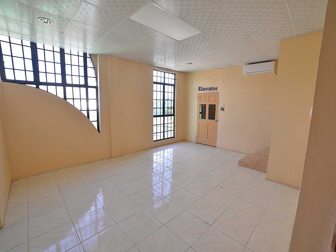 Cornerstone™ Office Interior Cornerstone- Spacious office area with large windows and elevator access.