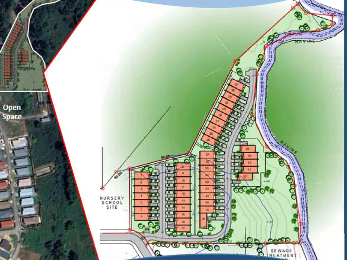 Cornerstone™ Residential Development Plan Cornerstone- Detailed site plan of Cornerstone™ residential community in Jai Court, Brazil.