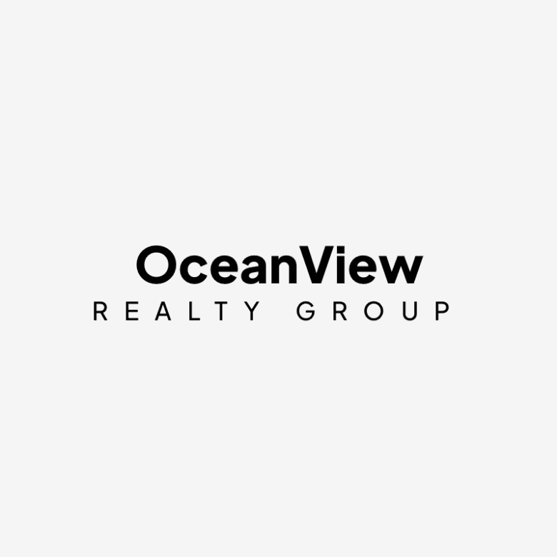 Cornerstone- OceanView Realty Group logo on a light background.