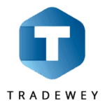 Cornerstone- TradeWey Enterprises logo with blue hexagon and T symbol for branding.