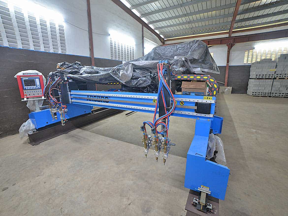 Cornerstone™ e TecK Building Equipment Cornerstone- Industrial machinery at e TecK Building in O'meara, Trinidad and Tobago.