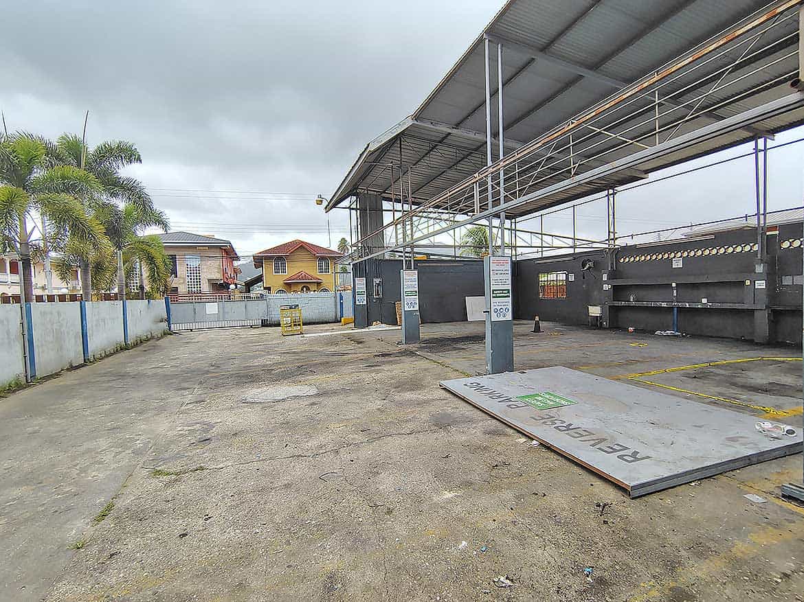 Cornerstone™ Car Park at Off Johnny King Road Cornerstone- Empty car park with covered parking area at Off Johnny King Road.