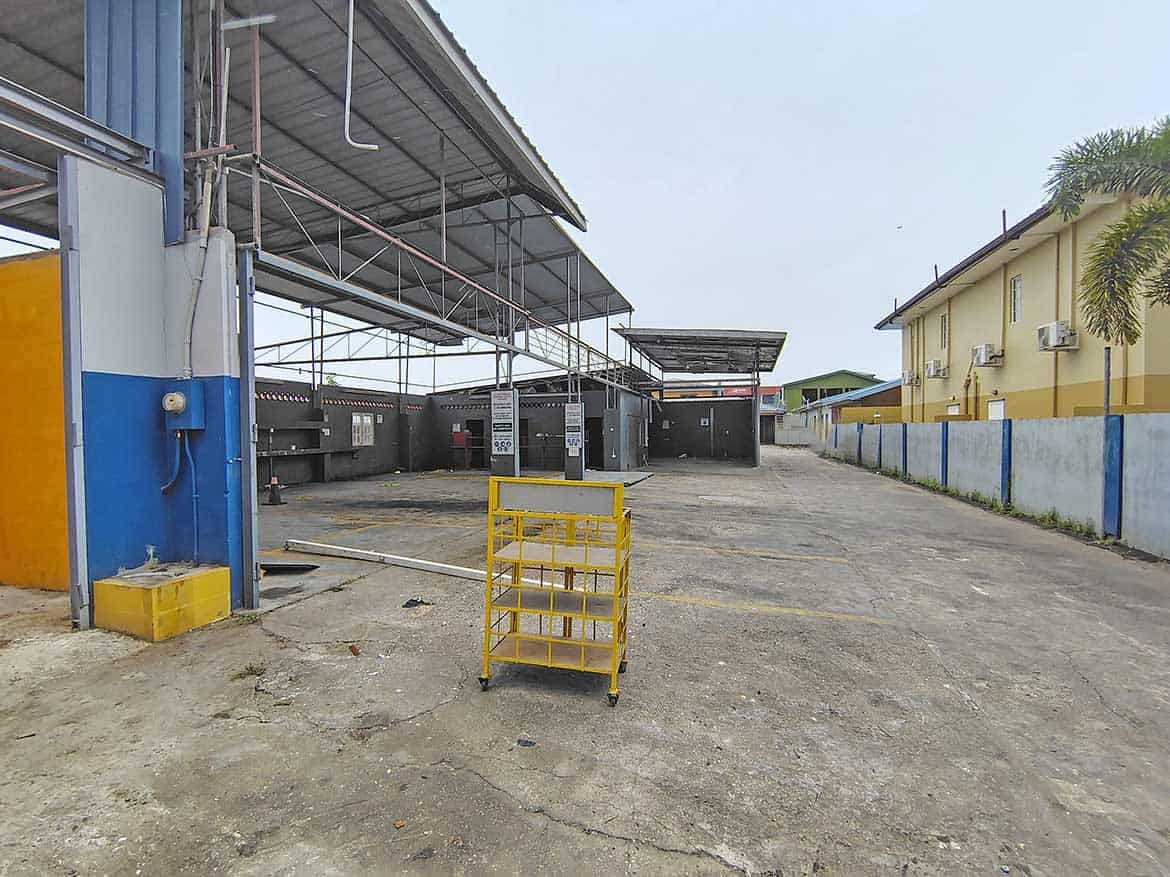Cornerstone™ Facility at Off Johnny King Road Cornerstone- Industrial facility with storage units and loading area at Off Johnny King Road.