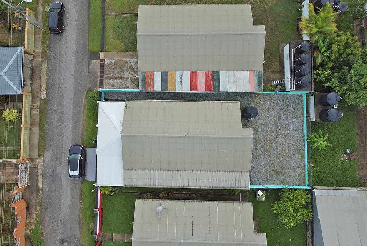 Cornerstone- Aerial view of Cornerstone™ property at Cashew Gardens, Edinburgh.
